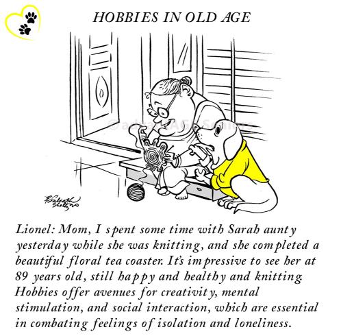 Elder_care_illustrartions_Hobbies_in_Old_Age_advantAGE_seniors