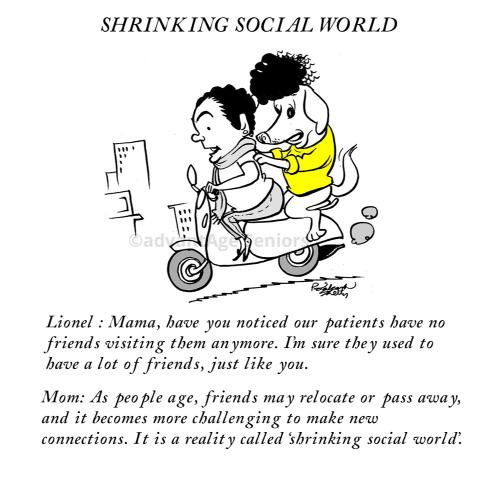 Elder_care_illustrartions_Shrinking_Socialization_in_Old_Age_advantAGE_seniors