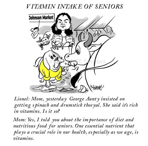 Elder_care_illustrartions_Vitamins_Intake_of_Seniors_advantAGE_seniors
